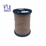 38 Awg 0.1mm / 155 Udtc Litz Copper Wire Silk Covered Nylon Wrapped Stranded for sale