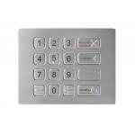 Updated Stainless Steel Metal Keypad With Bliand Dot for ATM Application in IP67 Standard for sale