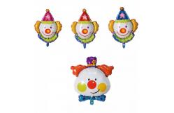 China Cartoon Theme Aluminum Foil Balloon Children'S Gifts Kid Toy Clown Balloons supplier