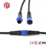 M15 LED Lighting Outdoor Cable IP67 2 pin 3pin 4 pin 5 pin Din Female Connector for sale