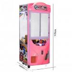 Earn money claw stuffed toys 1 player coin operated doll toy crane game machine for shopping mall for sale