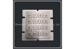 China Laser Engraved 4x4 Matrix Keypad Stainless Steel Material For Industrial Equipment supplier