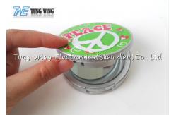 China Compact Round Custom Pocket Makeup Mirror OEM For Promotional supplier