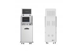 China Free Standing Touch Screen Hospital Self Lab Printing Payment Kiosk 19 Inch supplier