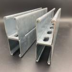 Carbon Steel 41x82 Zinc Plated Unistrut Strut Channel for sale