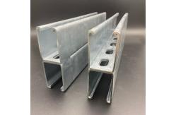 China High Zinc Layer 3m 6m Back to Back Strut Channel Rail supplier