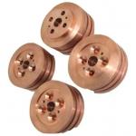Electrode Copper Seam Welding Wheel Custom CuCrZr Seam Welding Wear Parts For Resistance for sale