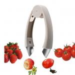Kitchen Stainless Steel Strawberry Potato Pineapple Tomato Huller Stem Remover for sale