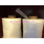 White Cable Filler Yarn , PP Fibrillated Yarn Winding In Paper Tube Packing for sale