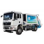 L3000 Compression Garbage Truck SHACMAN Garbage Truck 4x2 240hp Euro II White for sale