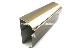 China Electrophoresis Coating Industrial Aluminium Profile , Customize Cylinder Aluminium Extrusion Profile supplier