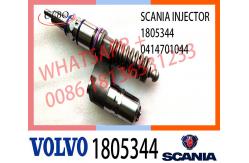 China Genuine Unit Fuel Injector 0414701044 0414701056 0414701066 1805344 For Scania Engine supplier