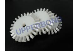 China Mk8 Plastic Round Shape Soft Nylon Cleaning Brush For Cigarette Machine supplier