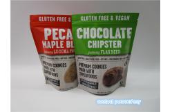 China Custom Made Promotional Chocolate Biscuit Snack Bag Packaging Gravure Printing supplier