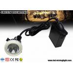 3.7V 6.6Ah Lithium Battery Wire Mining Headlamp , IP68 Highest Water Prevention Grade for sale