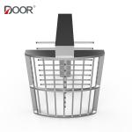 Full Height Turnstile Gate Single Mechanism Bi Directional Security Gate