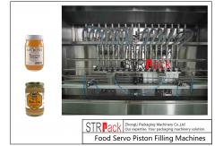 China High Precision Multihead Bottle Filling Line For Honey Sauce Cream Gel Paste supplier