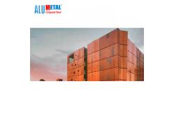 China 1000mm Copper Composite Panel  0.3mm Metal Surface SGS ISO Mould Proof supplier