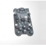 Multicolor Matte Silicone Rubber Keyboard For Calculator for sale
