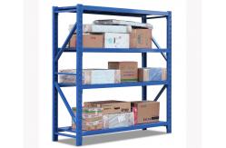 China 4 Layer Strong Warehouse Storage Shelves Waterproof OEM / ODM Acceptable supplier