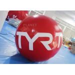Flexible Sphere Inflatable Marker Buoy Logo Printing For Holiday Event