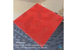 China Gray Garage Floor Tile Mats Interlocking Plastic Garage Floor Tiles supplier