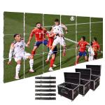 500 x 500 Indoor LED Video Wall Panel for Outdoor Rental Display Standing Support 4 3 Aspect Ratio for sale