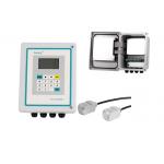 Chemical Clamp On Ultrasonic Flow Meter With Non Invasive Transducers for sale
