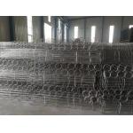 Round Shape Industrial Filter Bag Cage , Dust Collector Cage With Venturi Tube for sale