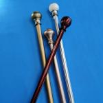 Anodizing Carving Bedroom 6.7 Metres Cast Iron Pipe Curtain Rod for sale