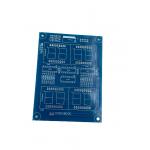 Immersion Silver Multilayer PCB Fabrication With Black Silkscreen Color for sale