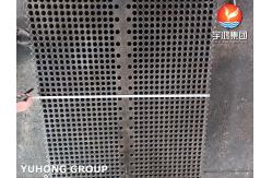 China EN 10025-2 S235JR Carbon Steel Baffles Customized Heat Exchanger Baffle Plate supplier