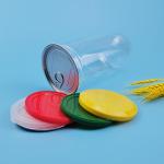 Clear Round Honey 750ML Easy Open Plastic Food Cans