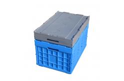 China plastic collapsible warehouse fruit picking crate foldable feature plastic crate supplier