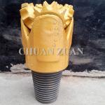 Gold 98MM Steel Tooth Bit / IADC 127 Roll Forged Tricone Roller Bit for sale