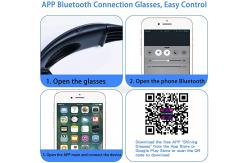 China App Controlled Programmable Led Glasses With Bluetooth DIY Text Pattern supplier
