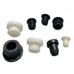 Custom Silicone Molded Rubber Parts Black Silicone Plug