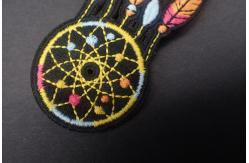 China Embroidered Chenille Iron On Backing Sew On Cloth Patch supplier