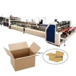 Folding Gluing Electric Driven Carton Box Forming Machine For 2600mm for sale