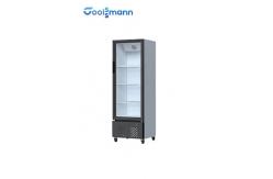 China Upright 680L Drink Display Fridge 220V 50HZ Self Closing Glass Door Cooler supplier