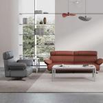 Customized iso Single Leather Recliner Sofa Two Seater Living Room