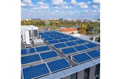 China Steel Distributed System PV Bracket Plated With Aluminum Magnesium Zinc supplier