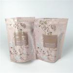 Custom digital printing plastic logo mylar Smell proof bath salt mylar stand up zipper packaging bags pouch for sale