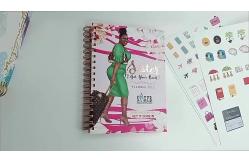 China Hot Stamping Spiral Notebook Printing Custom Journal Book Printing Binding supplier