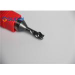 Solid Carbide 4 Flutes Cutting Tools / Precision Custom End Mill Drill Bit for sale