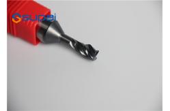 China Solid Carbide 4 Flutes Cutting Tools / Precision Custom End Mill Drill Bit supplier