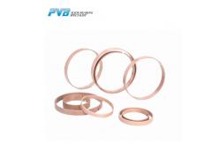 China Fabric Reinforced Guide Rings Phenolic Resin Brown High Strength supplier