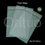 Self Sealing Sport Card Sleeves Polypropylene Team Bags 86x127+25mm ISO OEM for sale