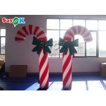 2m  Inflatable Arch Christmas Crutches With Led Light