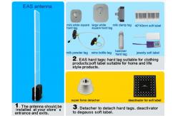 China Burglar alarm clothing store supermarket SECUIRTY RF EAS SYSTEM supplier